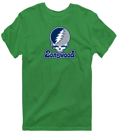 Longwood Stealie Premium Unisex T-Shirt — Design: Longwood University — Irish Green