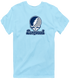 Longwood Stealie Premium Unisex T-Shirt — Design: Longwood University — Light Blue