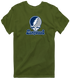 Longwood Stealie Premium Unisex T-Shirt — Design: Longwood University — Military Green