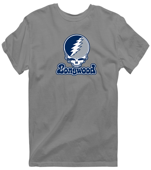 Longwood Stealie Premium Unisex T-Shirt — Design: Longwood University — Dark Heather