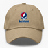 Los Angeles Baseball Stealie Grateful Dead Dad Hat — Los Angeles Angels — Khaki