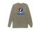 Los Angeles Baseball Stealie Grateful Dead Long-Sleeve — Los Angeles Angels — Sandstone