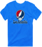 Los Angeles Baseball Stealie Grateful Dead T-Shirt — Los Angeles Angels — Royal