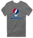 Los Angeles Baseball Stealie Grateful Dead T-Shirt — Los Angeles Angels — Charcoal