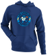 Los Angeles Football Dancing Bear Premium Hoodie — Los Angeles Chargers — Navy