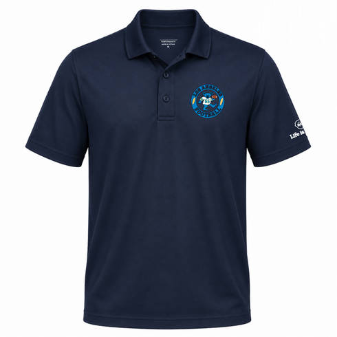 Los Angeles Football Dancing Bear Premium Polo — Los Angeles Chargers — Navy