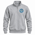 Los Angeles Football Dancing Bear Premium Quarter-Zip — Los Angeles Chargers — Sport Grey