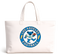 Los Angeles Football Dancing Bear Premium Tote Bag — Los Angeles Chargers — White