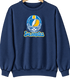 Los Angeles Helmet Stealie Premium Unisex Crewneck — Los Angeles Chargers — Navy