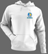 Los Angeles Helmet Stealie Premium Unisex Hoodie — Los Angeles Chargers — White/Grey