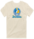 Los Angeles Helmet Stealie Premium Unisex T-Shirt — Los Angeles Chargers — Sand