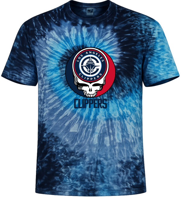 Los Angeles Clippers Stealie Tie-Dye T-Shirt