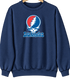 Los Angeles Baseball Stealie Grateful Dead Crewneck — Los Angeles Dodgers — Navy