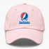 Los Angeles Baseball Stealie Grateful Dead Dad Hat — Los Angeles Dodgers — Pink
