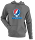 Los Angeles Baseball Stealie Grateful Dead Hoodie — Los Angeles Dodgers — Charcoal