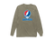 Los Angeles Baseball Stealie Grateful Dead Long-Sleeve — Los Angeles Dodgers — Sandstone
