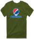Los Angeles Baseball Stealie Grateful Dead T-Shirt — Los Angeles Dodgers — Military Green