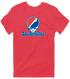 Los Angeles Baseball Stealie Grateful Dead T-Shirt — Los Angeles Dodgers — Heather Red