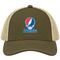 Los Angeles Baseball Stealie Grateful Dead Trucker Cap — Los Angeles Dodgers — Moss/Khaki