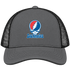 Los Angeles Baseball Stealie Grateful Dead Trucker Cap — Los Angeles Dodgers — Charcoal/Black