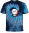 Los Angeles Dodgers Crystal Stealie Tie-Dye T-Shirt