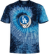 Los Angeles Dodgers Stealie Tie-Dye T-Shirt