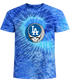 Los Angeles Dodgers Stealie Tie-Dye T-Shirt