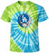 Los Angeles Dodgers Stealie Tie-Dye T-Shirt