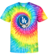 Los Angeles Dodgers Stealie Tie-Dye T-Shirt