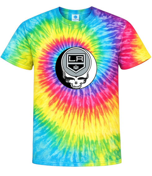 Los Angeles Kings Stealie Tie-Dye T-Shirt