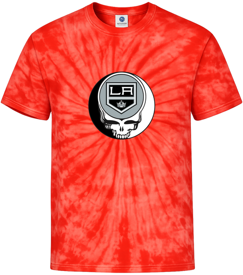 Los Angeles Kings Stealie Tie-Dye T-Shirt