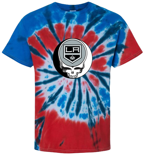 Los Angeles Kings Stealie Tie-Dye T-Shirt