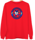 Los Angeles Football Dancing Bear Premium Crewneck — Los Angeles Rams — Red