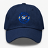 Los Angeles Football Dancing Bear Premium Dad Hat — Los Angeles Rams — Navy