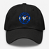 Los Angeles Football Dancing Bear Premium Dad Hat — Los Angeles Rams — Black