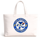 Los Angeles Football Dancing Bear Premium Tote Bag — Los Angeles Rams — White