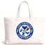 Los Angeles Football Dancing Bear Premium Tote Bag — Los Angeles Rams — White