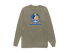 Los Angeles Helmet Stealie Premium Unisex Long-Sleeve — Los Angeles Rams — Sandstone
