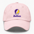Louisiana Stealie Premium Unisex Dad Hat — Design: Louisiana State University — Pink