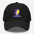 Louisiana Stealie Premium Unisex Dad Hat — Design: Louisiana State University — Black