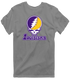 Louisiana Stealie Premium Unisex T-Shirt — Design: Louisiana State University — Dark Heather