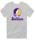 Louisiana Stealie Premium Unisex T-Shirt — Design: Louisiana State University — Sport Grey