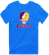 Louisiana Stealie Premium Unisex T-Shirt — Design: Louisiana State University — Royal