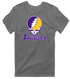Louisiana Stealie Premium Unisex T-Shirt — Design: Louisiana State University — Charcoal