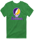 Louisiana Stealie Premium Unisex T-Shirt — Design: Louisiana State University — Irish Green