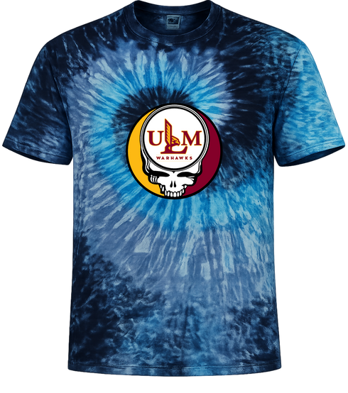 Louisiana Monroe Stealie Tie-Dye T-Shirt