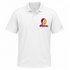 Monroe Stealie Premium Unisex Polo — Design: Louisiana Monroe University of — White