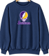 Louisiana Stealie Premium Unisex Crewneck — Design: Louisiana State University — Navy