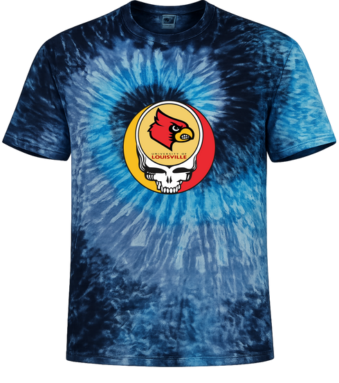 Louisville Stealie Tie-Dye T-Shirt