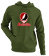 Louisville Stealie Premium Unisex Hoodie — Design: Louisville University of — Military Green